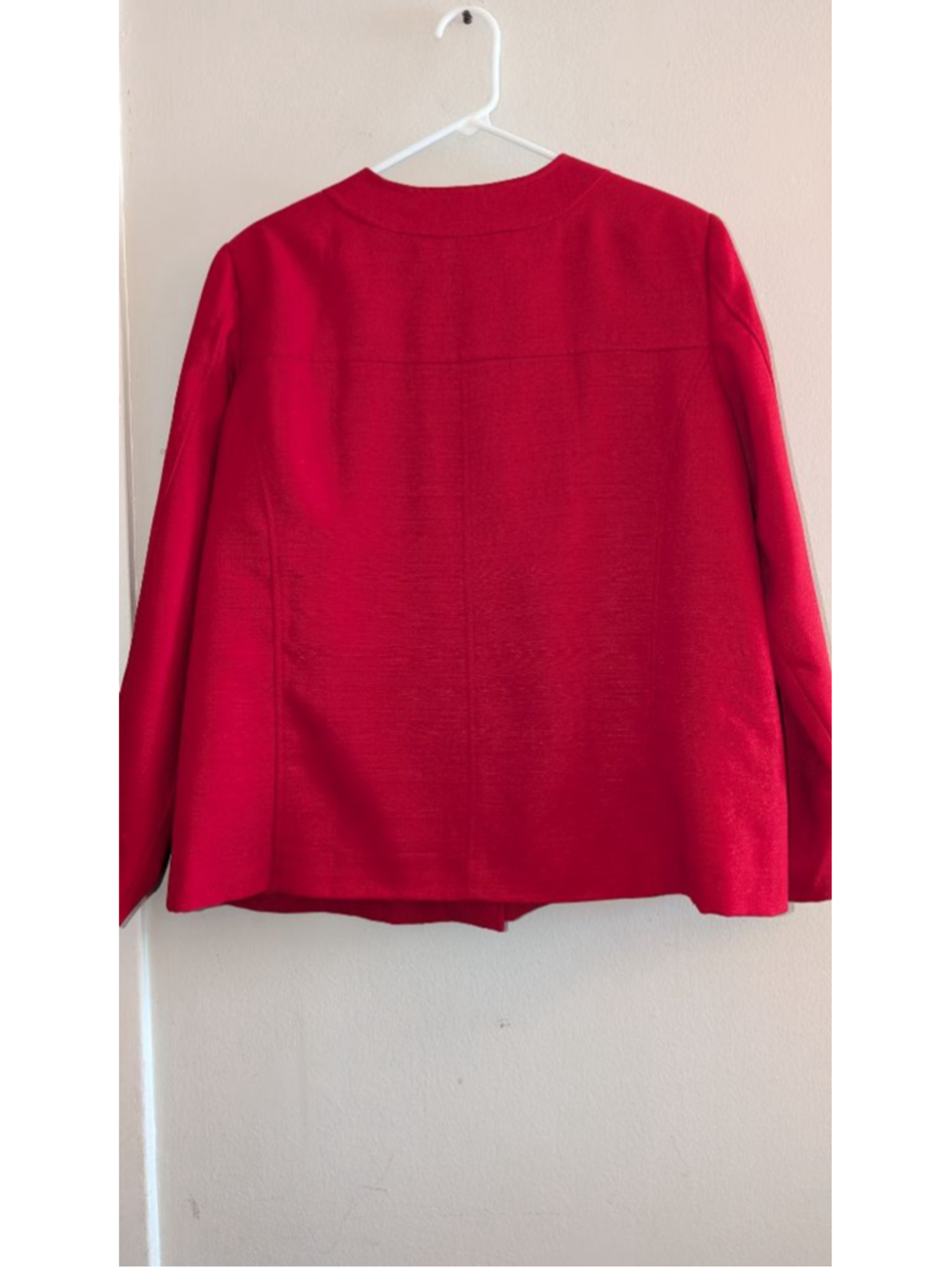 Judy Bond Red Blazer Plus Size 18 - Picture 6 of 6
